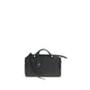 Fendi Black Calf Leather Bos Taurus Shoulder Bag
