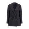 Blazé Milano Black Fleece Wool Blazer
