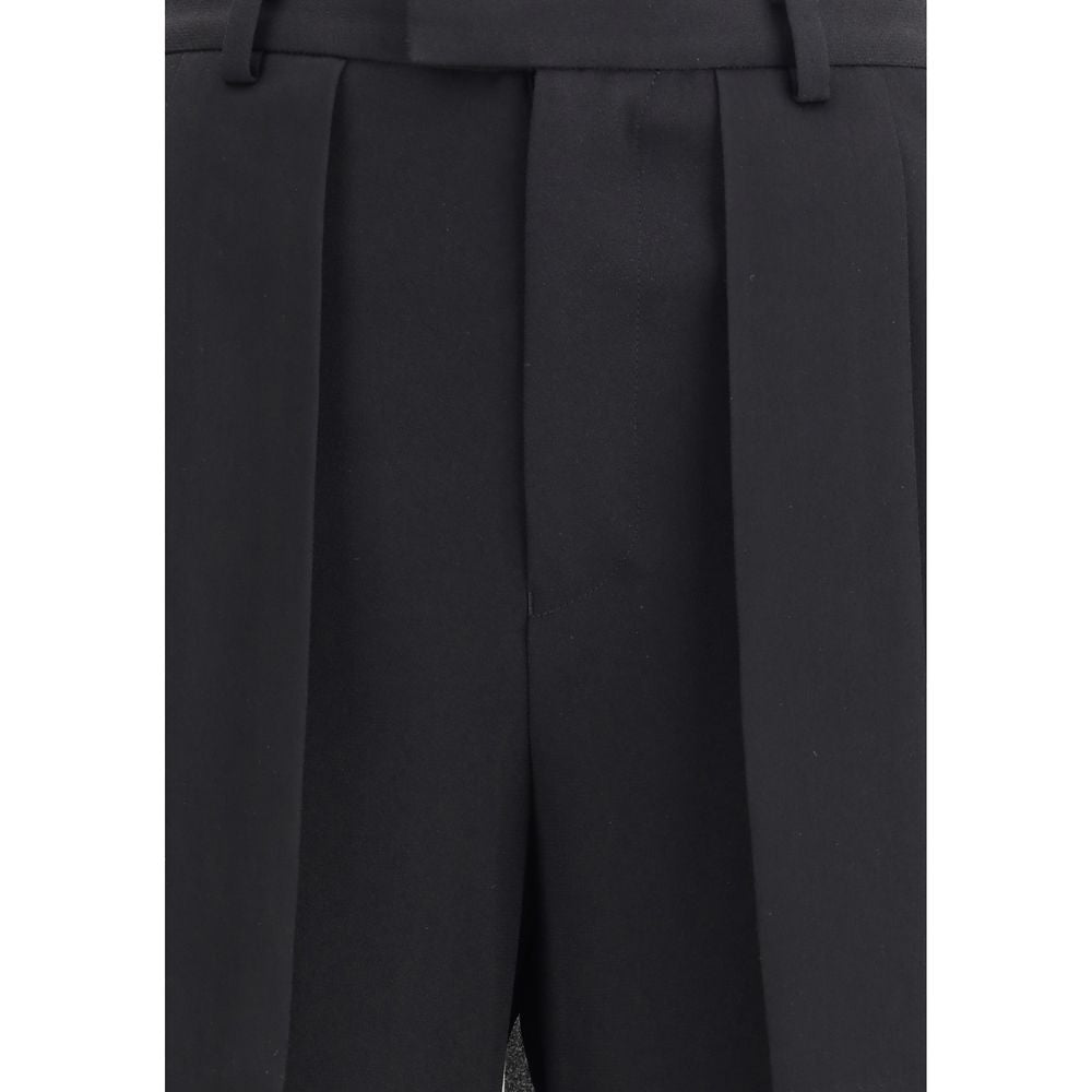 Undercover Black Acetate Casual Pants