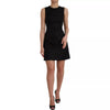 Dolce & Gabbana Black Sleeveless Bodycon A-line Mini Dress