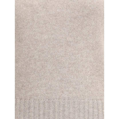 Allude Beige Cashmere Cashmere Sweater (Kopi)