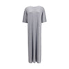 Khaite Gray Wool Casual Dress