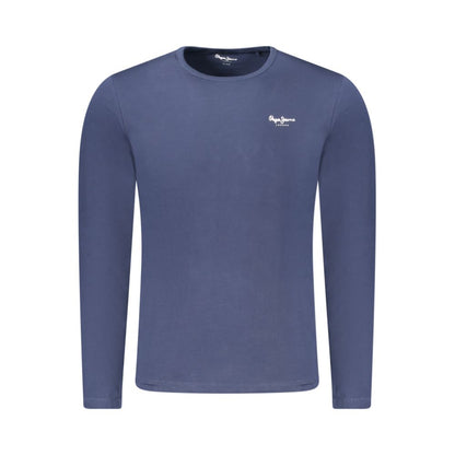 Tricou Pepe Jeans albastru din bumbac