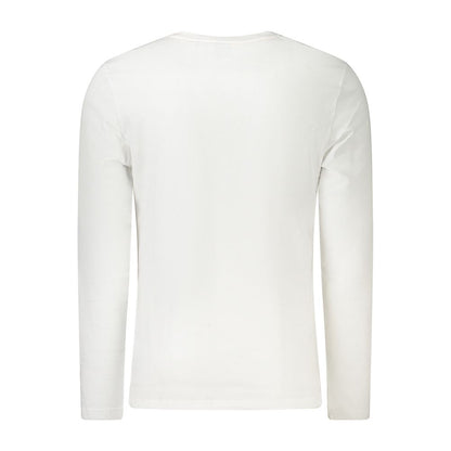 Tricou Hugo Boss alb din bumbac pentru bărbați