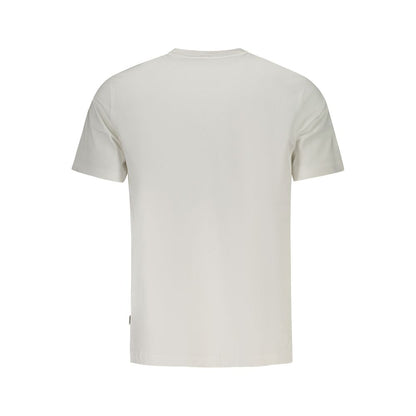 Tricou Guess Jeans alb din bumbac pentru bărbați