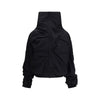 ALAINPAUL Black Polyamide Full-Length Jacket
