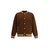 Laneus Brown Cashmere Bomber