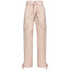 PINKO Pink Cotton Women Trouser With Cargo Pockets