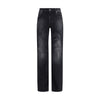 Balenciaga Wide-leg Cotton Jeans