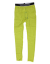 Dolce & Gabbana Neon Green Nylon Logo Lace Leggings Pants Underwear