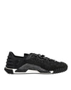 Dolce & Gabbana Black Logo Lace Low Top NS1 Sneaker Shoes