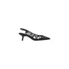 ASH Black Leather High Heel