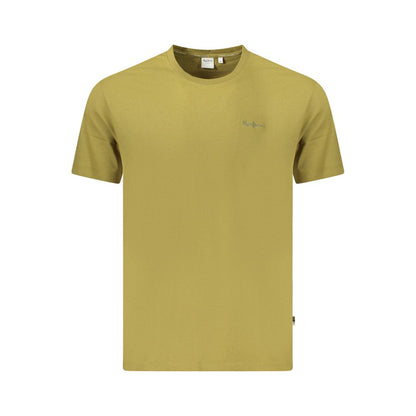 Tricou Pepe Jeans verde din bumbac pentru bărbați