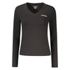 Guess Jeans Black Cotton Women T-Shirt