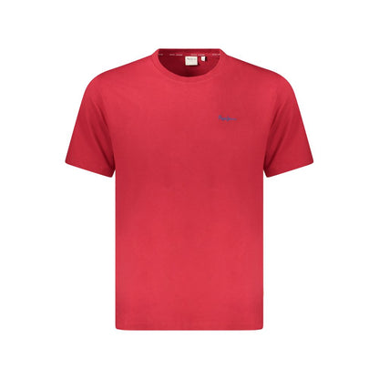 Tricou bărbătesc Pepe Jeans roșu din bumbac