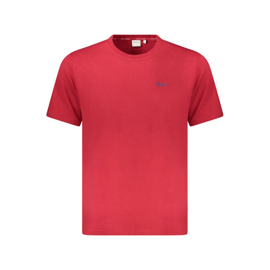 Tricou bărbătesc Pepe Jeans roșu din bumbac