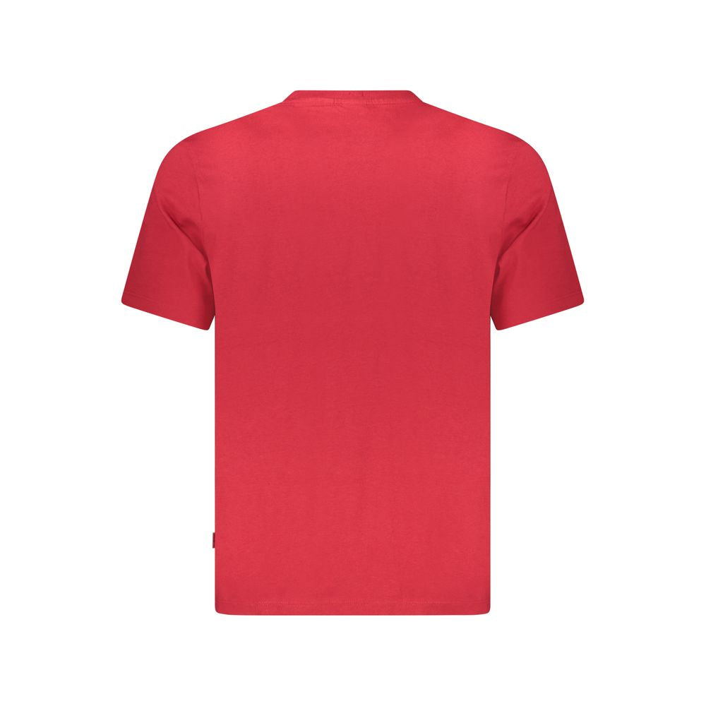 Tricou bărbătesc Pepe Jeans roșu din bumbac