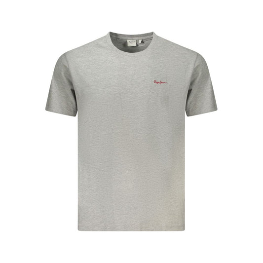 Tricou Pepe Jeans gri din bumbac organic pentru bărbați