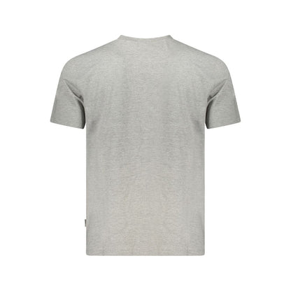 Tricou Pepe Jeans gri din bumbac organic pentru bărbați