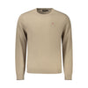 Napapijri Brown Wool Men Sweater