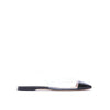 Gianvito Rossi Plexi Slingback Flats