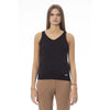Baldinini Trend Black Fabric Tank Top