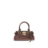 Chloé Bordeaux Buffalo Leather Shoulder Bag