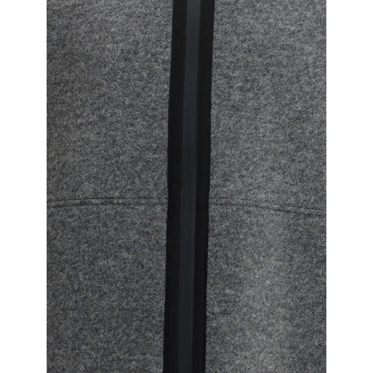 LAMINAR Grey Jacket with High Collar