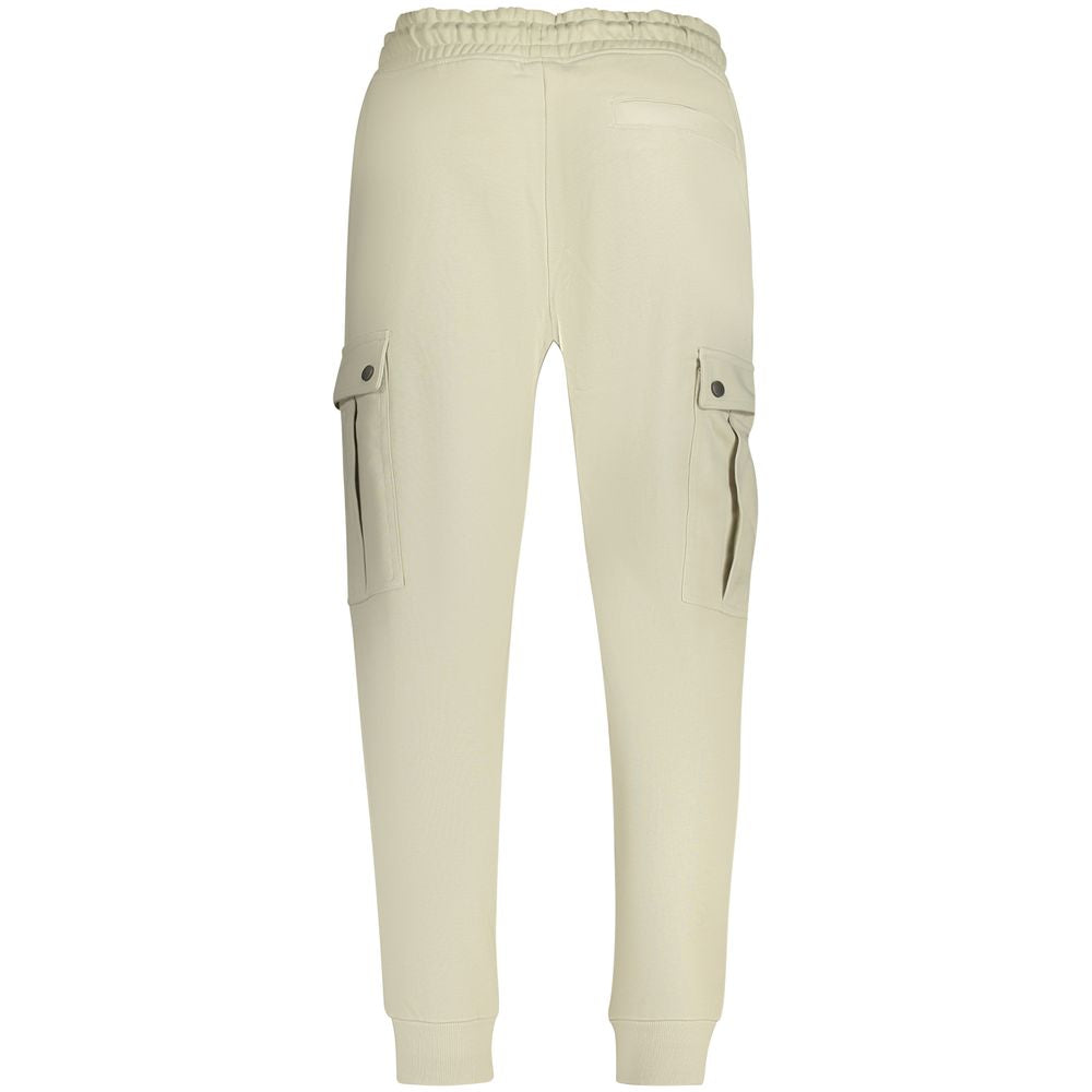 Hugo Boss Beige Cotton Men's Tracksuit Pants