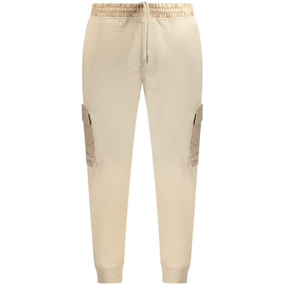 Hugo Boss Beige Cotton Men's Jogger Pant