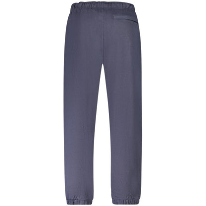 Guess Jeans Blu Cotton Men Sport Trouser