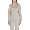 Cleré Beige Viscose Turtleneck