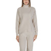 Cleré Beige Viscose Turtleneck
