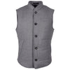 Made in Italy Gray Wool Sleveless Jacket