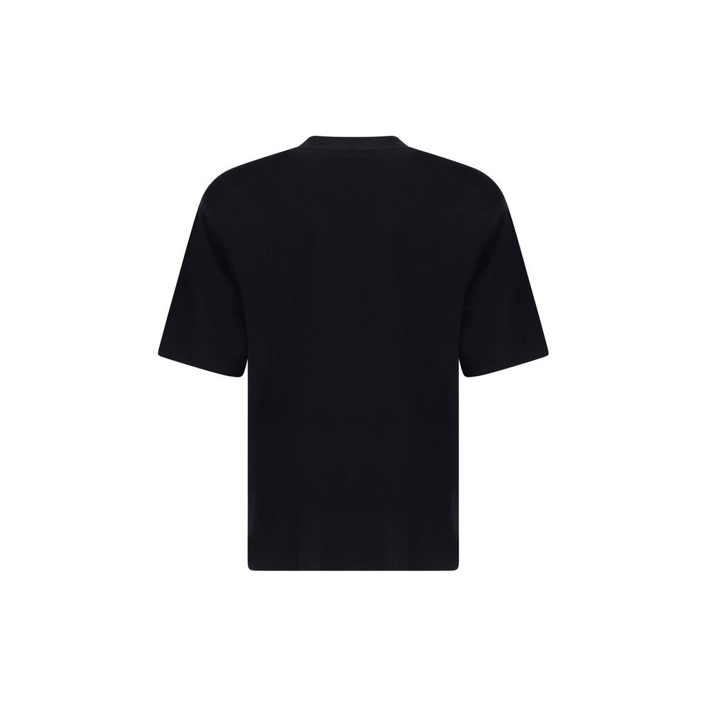 Off-White Black Cotton T-Shirt