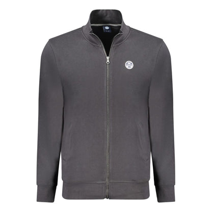 North Sails Black Cotton Sweatshirt
