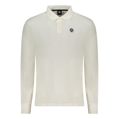 North Sails White Cotton Polo Shirt