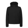 Yes Zee Black Nylon Jackets & Coat