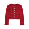 Patrizia Pepe Red Polyester Blazer
