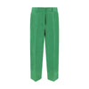 Max Mara Green Linen Casual Pants