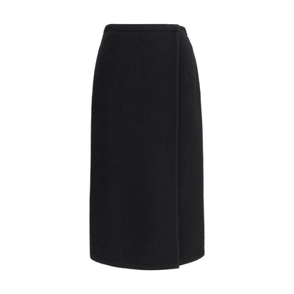 RIER Fleece wrap Skirt in pure Wool