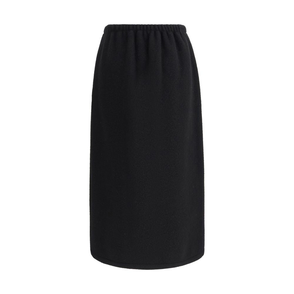 RIER Fleece wrap Skirt in pure Wool