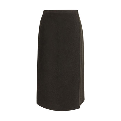 RIER Fleece wrap Skirt in pure Wool