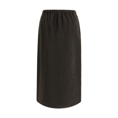 RIER Fleece wrap Skirt in pure Wool