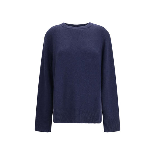 The Row Blå Uld Sweatshirt