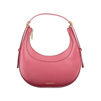 Coccinelle Purple Leather Handbag