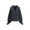 Balmain Oversized wrap-effect Sweater