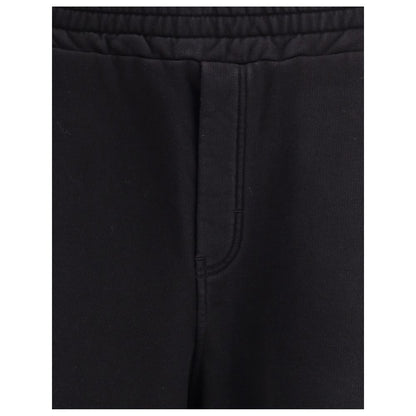 Dolce & Gabbana Black Cotton Casual Pants