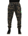 Dolce & Gabbana Multicolor Camouflage Cotton Men Jogger Pants