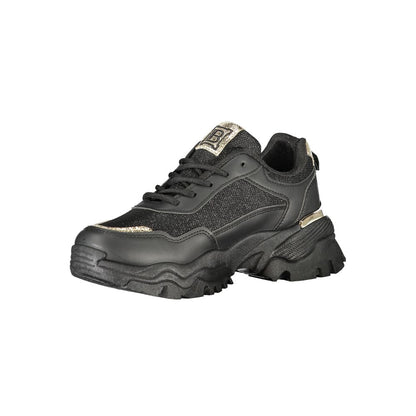 Laura Biagiotti Black Polyester Women Sneaker